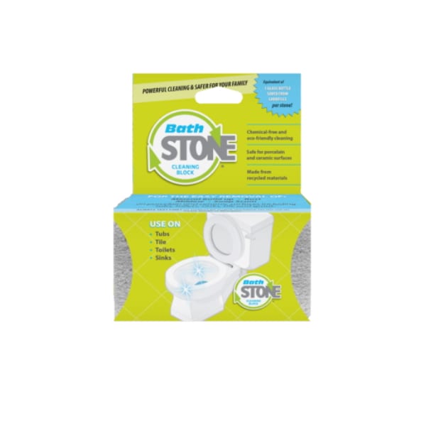 Earthstone BathStone Cleaning Block, Chemical-Free Eco-Friendly Bathroom Cleaner 111SS006 - main